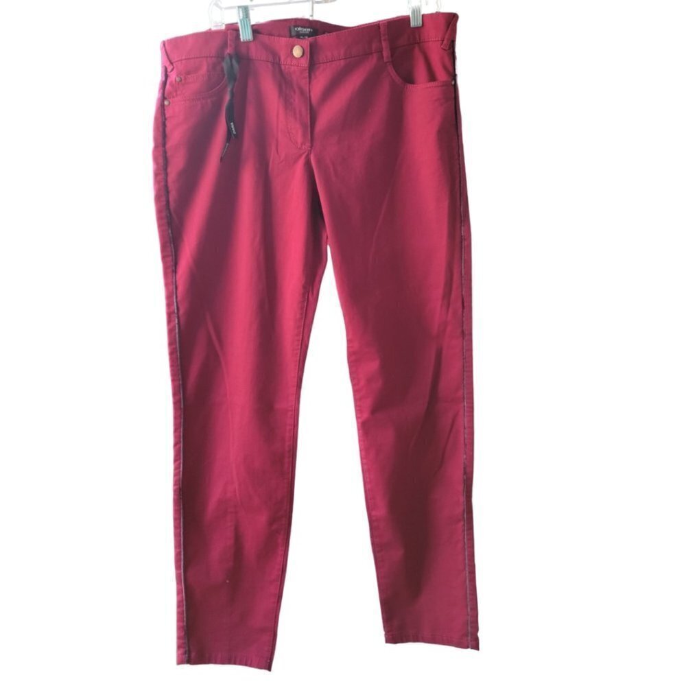 Olsen Europe  Dana Skinny Jeans 15/16 XL Cranberry